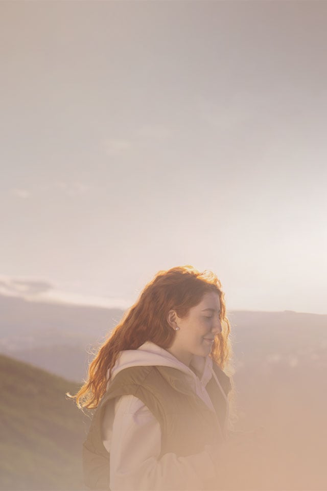 Hero section background mobile